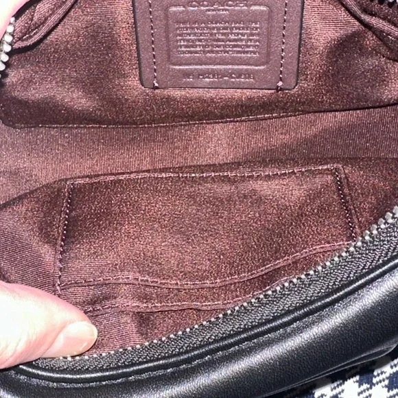 Coach Teri Pillow Crossbody Bag - Black 🖤 - Picture 6 of 7